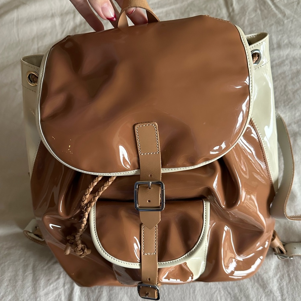 Harper Ave Faux Leather Backpack - Boutique
